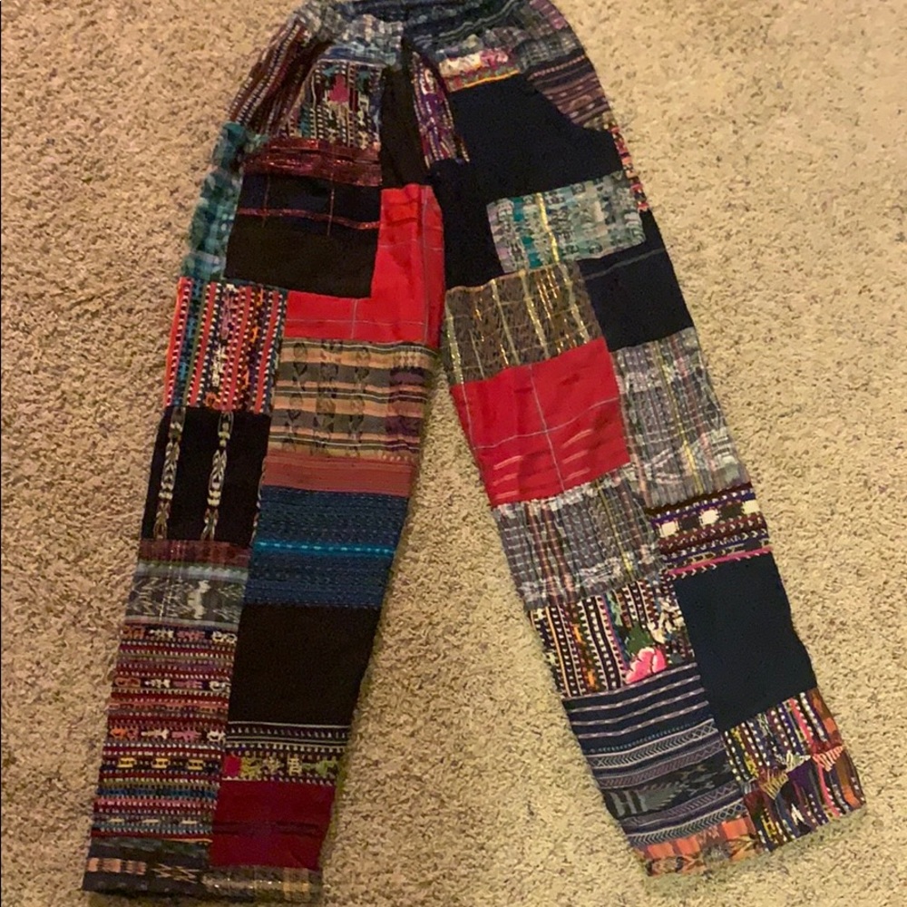 Patch pants